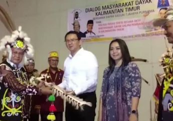 Tampilan Puput Nastiti Devi dengan Perut Buncit bareng Ahok di Kalimantan Jadi Sorotan, Hamil?