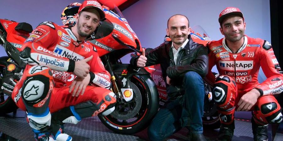 CEO Ducati Ungkap Peran Penting Andrea Dovizioso untuk Danilo Petrucci