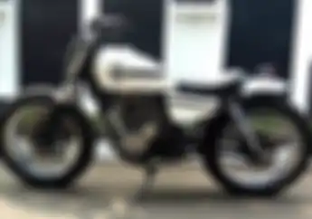 Yamaha Scorpio Hasil Kolaborasi Rapper dan Builder Bandung