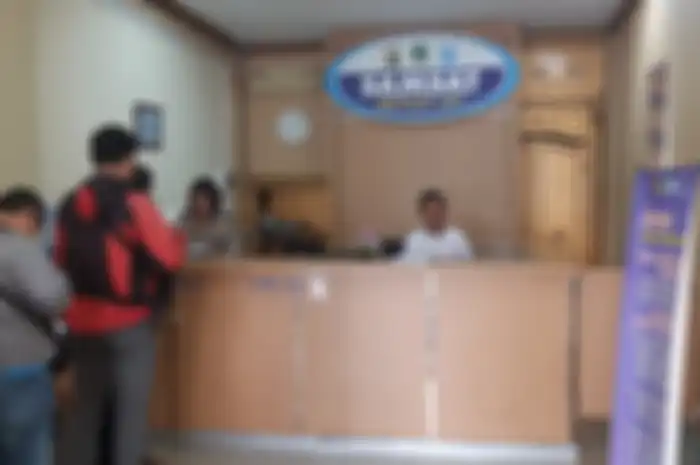 Ilustrasi gerai Samsat