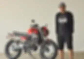 Gara-gara Masalah Tulang, Kawasaki Ninja RR Mono Dimodifikasi Jadi Scrambler