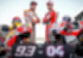 Marc Marquez Sesumbar Andrea Dovizioso Enggak Bakal Diingat Bila Menang Di MotoGP Valencia