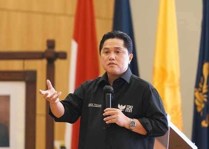 Potret Menteri BUMN Erick Thohir