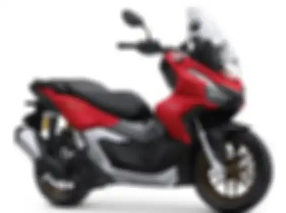 Tampak samping Honda ADV 160 ABS.