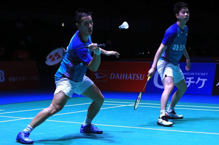 Pasangan ganda putra Indonesia, Marcus Fernaldi Gideon/Kevin Sanjaya Sukamuljo