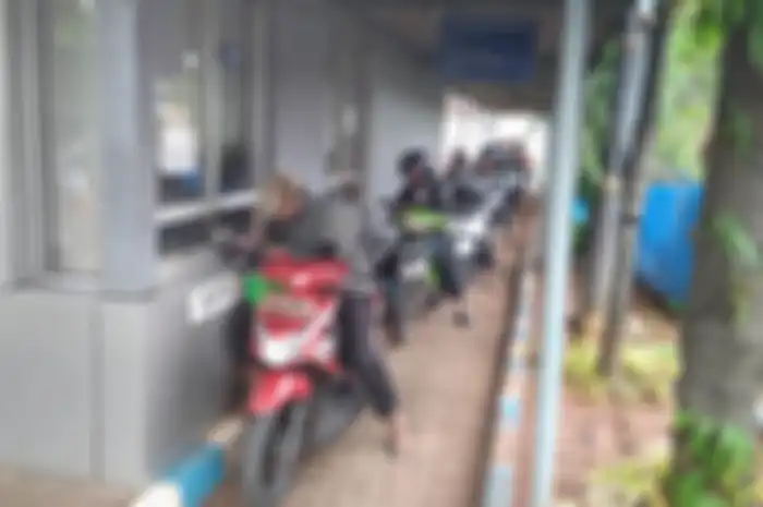 Wajib pajak enggak perlu repot turun dari motor