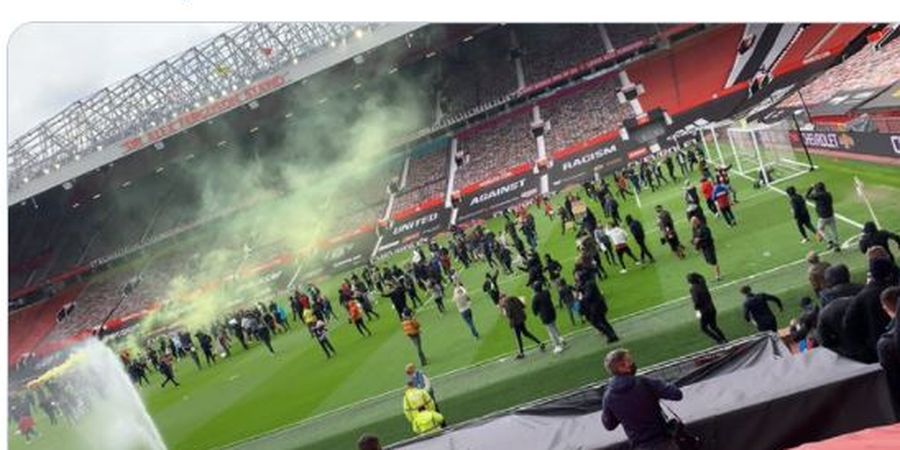 Dituduh Bantu Pendemo Masuk Lapangan Old Trafford, Ini Jawaban Manchester United