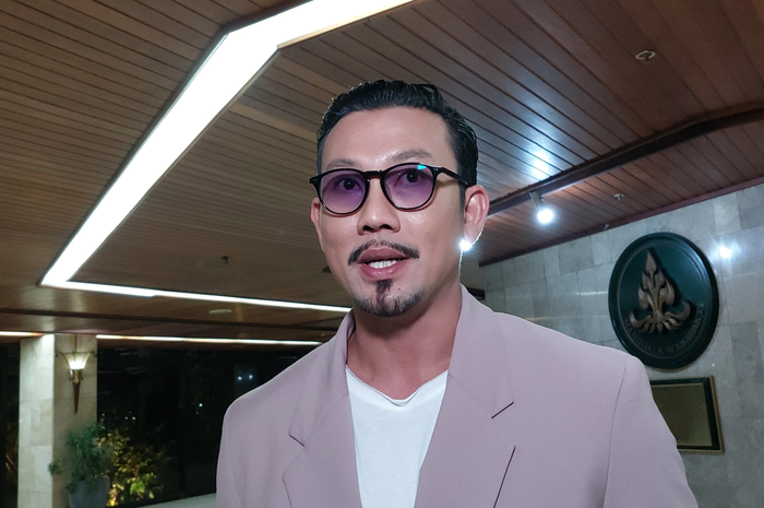 Denny Sumargo saat ditemui Grid.ID di kawasan Tanah Abang, Jakarta Pusat.