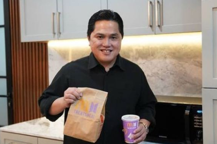 Erick Thohir dengan BTS Meal