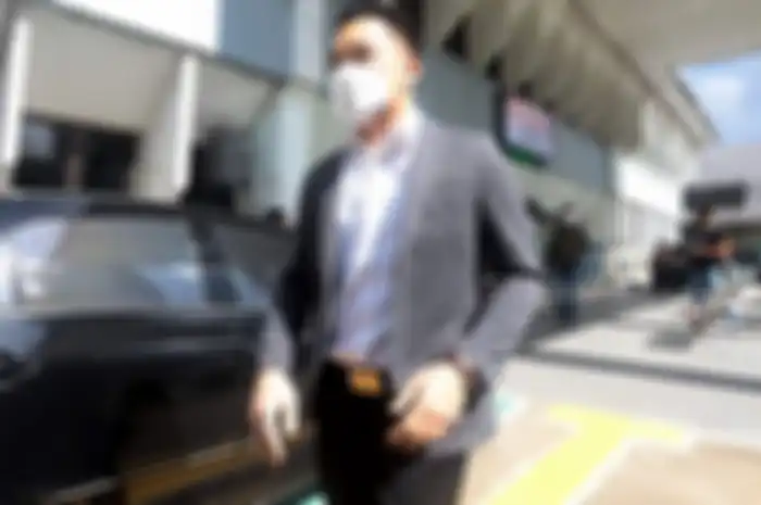 Michael Yukinobu de Fretes saat mendatangi Pengadilan Negeri (PN) Jakarta Selatan, Selasa (23/3/2021). 