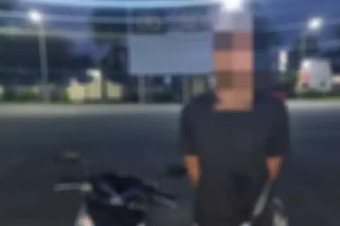 Pelaku curanmor Yamaha NMAX milik wisatawan asing.