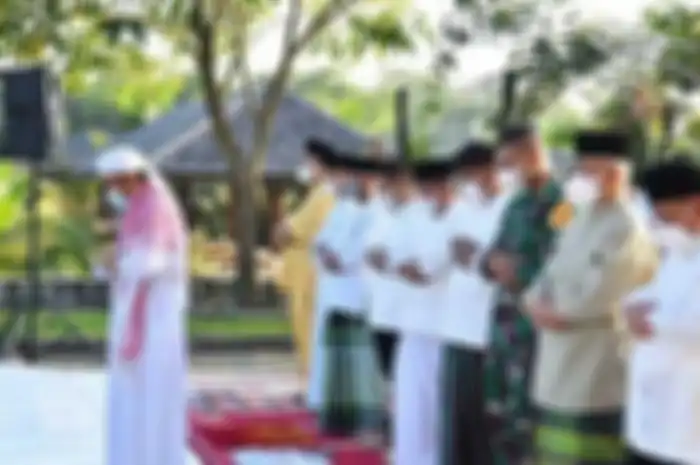Ilustrasi salat Idul Adha
