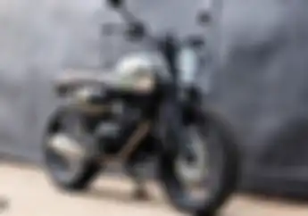 Dimodif Simple Tracker, Kawasaki W175 Ini Tangkinya Bisa Buat Ngaca