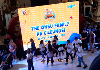 The Onsu Family Roadshow di Cileungsi Bogor, Antusiasme Penggemar Membludak Hingga Berjatuhan Korban Pingsan