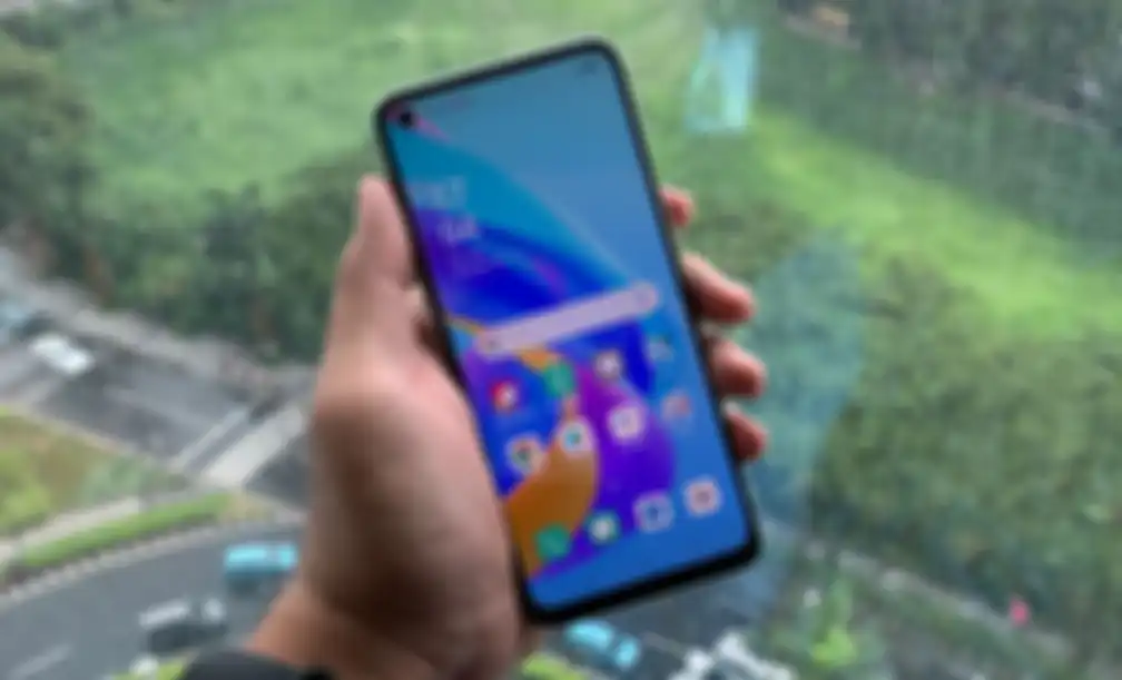 Layar OPPO A76