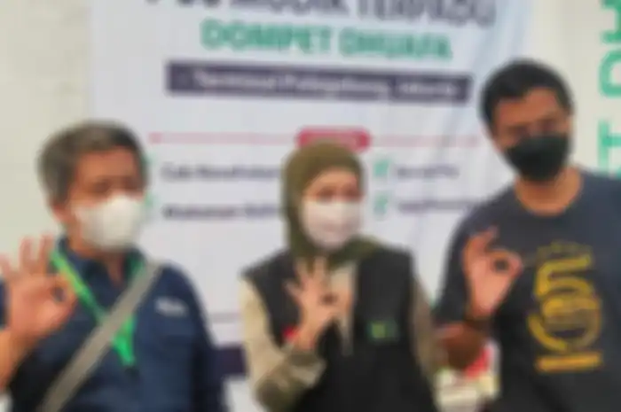 Dompet Dhuafa mengadakan Posko Mudik Terpadu Dompet Dhuafa 2022 di empat lokasi, salah satunya di Terminal Pulogebang, Jakarta Timur.