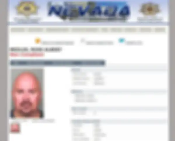 Catatan kriminal Russ Albert Medlin di negara bagian Nevada, Amerika Serikat. Medlin berstatus pelanggar tier level 2 dan dikenai wajib lapor selama 25 tahun. Namun, dia tidak mematuhi kewajibannya dan dilabeli non-compliant.
