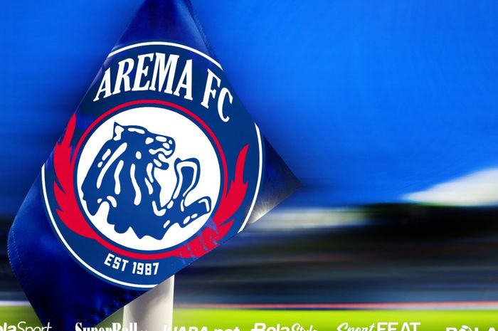 Logo Arema FC.