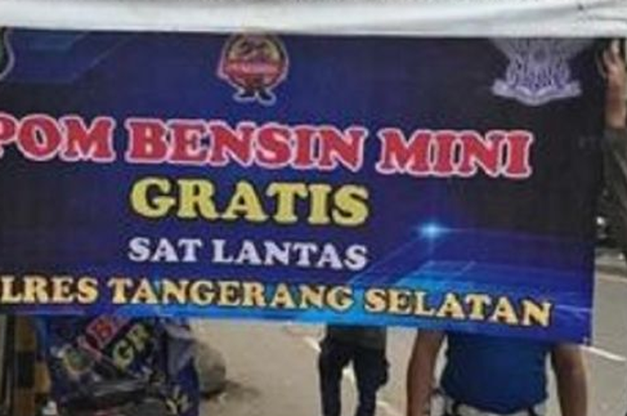 Bensin gratis bagi pemudik Nataru 2023