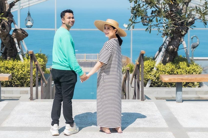  Nagita Slavina  dan raffi Ahmad saat Liburan ke Bali