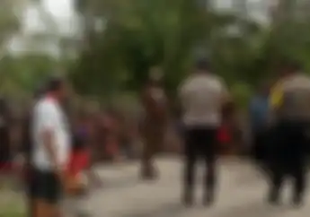 Mencekam, Kecelakaan Motor Picu Perang Antar Suku di Papua, Seorang Polisi Luka Tertancap Panah