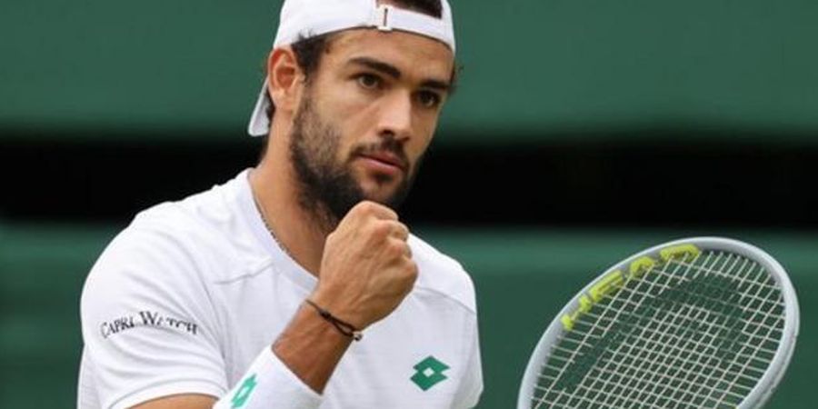 Wimbledon 2021 - Maju ke Final, Matteo Berrettini Ukir Sejarah