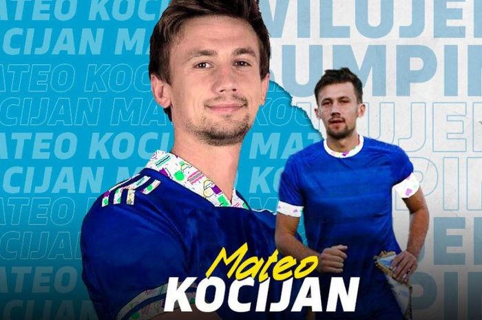 Pemain anyar Persib Bandung Mateo Kocijan.