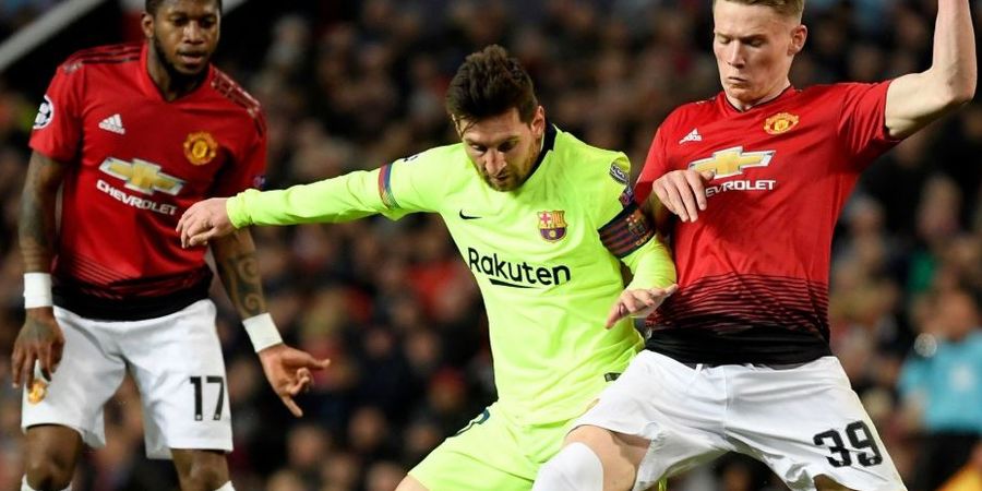 Darah Messi dan Nyanyian Ronaldo, 3 Kejadian Menarik Man United vs Barca