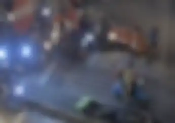 Malunya Dobel, Pengendara Vespa Terekam Kamera dan Kena Semprot CCTV, Boncenger Kabur