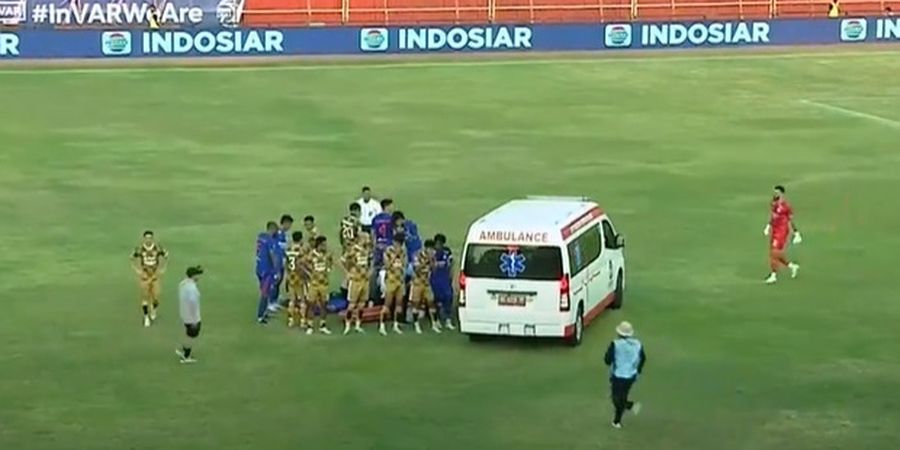 Kondisi Julian Guevara, Pemain Arema FC yang Sempat Kejang di Lapangan