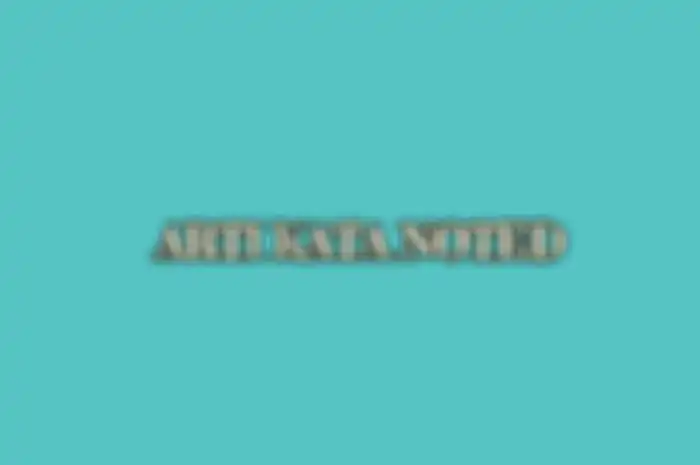 Arti kata noted