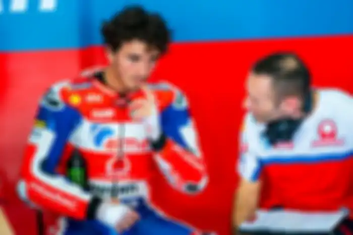 Francesco Bagnaia satu di antara dua yang murid Valentino Rossi tampil di MotoGP musim ini, satu lagi adalah Franco Morbidelli