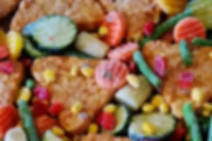 Contoh makanan beku atau frozen food.
