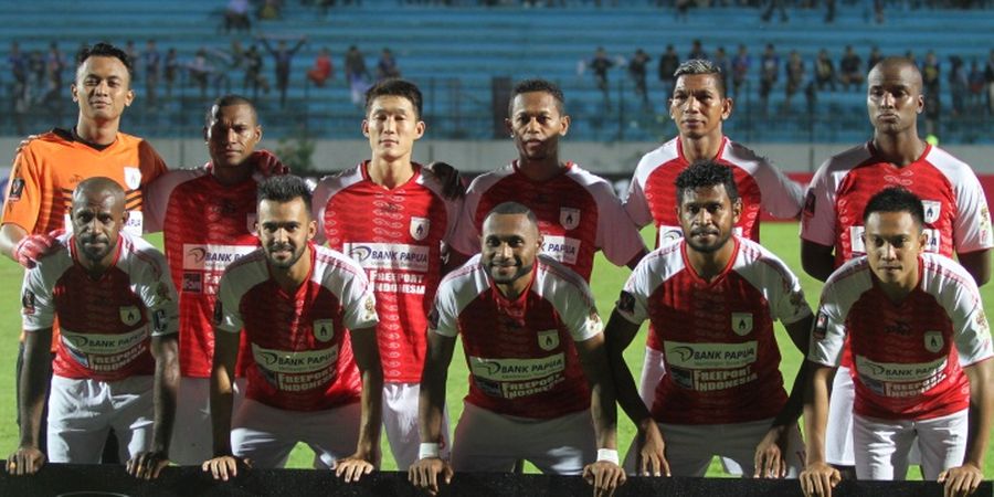 Persipura Jayapura Ditahan Imbang Semen Padang di Stadion Mandala