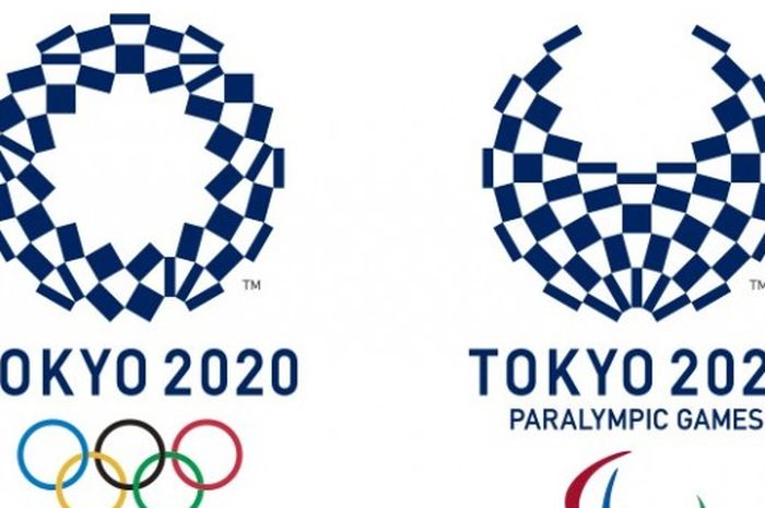 Logo Olimpiade Tokyo 2020.