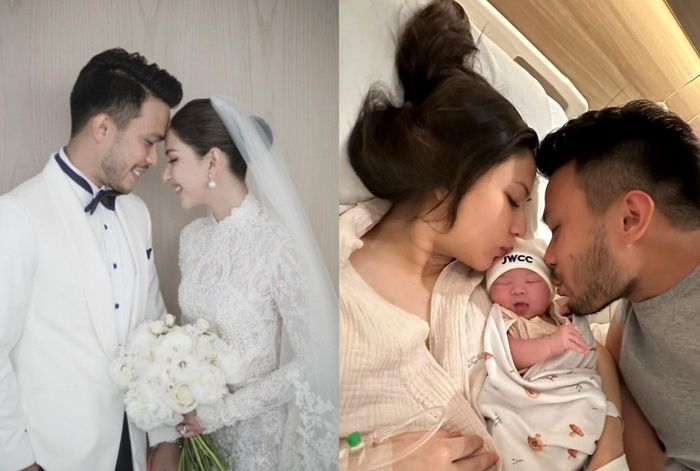 Pasangan Jessica Mila dan Yakup Hasibuan.