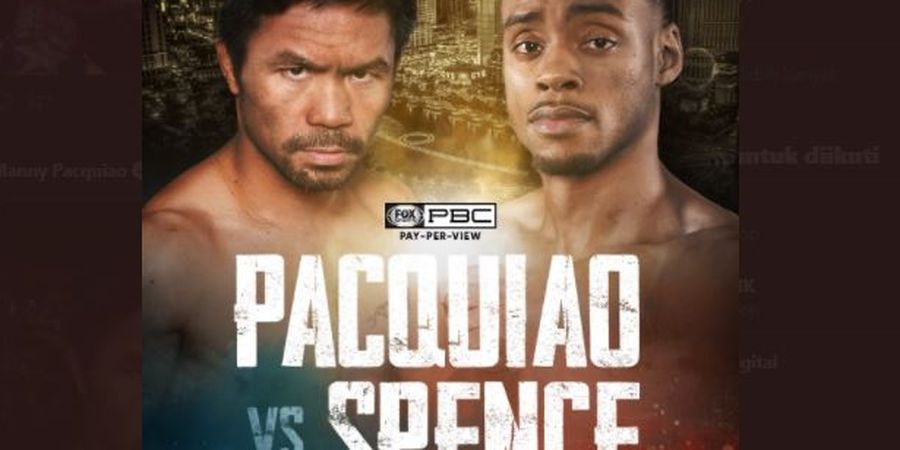 Ingin Sikat Manny Pacquiao dengan Mudah, Errol Spence Jr Wajib Jaga Jarak