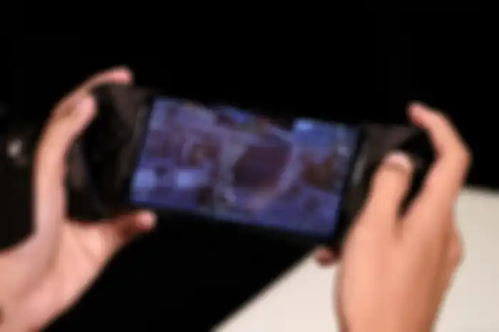 Ilustrasi penggunaan gamepad
