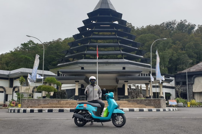 Yamaha Fazzio butuh bensin segini dari Denpasar ke Kintamani