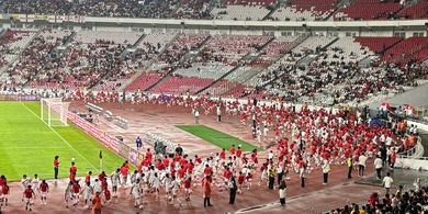 Piala Presiden 2025 Dibuka dengan 2.200 Juggler dan Lyodra, Timnas U-23 Indonesia Ikut Nonton