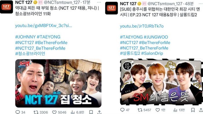 Taeyong muncul dalam dua program variety show berbeda dengan penayangan yang berdekatan.