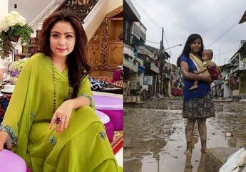 Posting Liontin Kalung Lafaz Allah Bertabur Berlian, Mayangsari Doakan Para Korban Banjir Jakarta: Semoga di Balik Cobaan yang Diberikan Allah Ini, Semakin Mempertebal Iman...