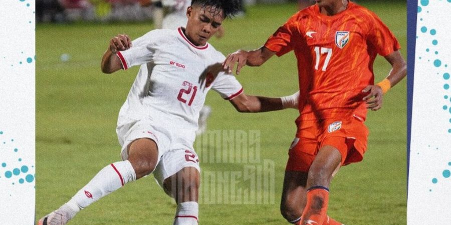 Hasil Timnas U-17 Indonesia Vs India - Lini Serang Buntu, Anak Asuh Nova Arianto Dihukum Young Blue Tigers