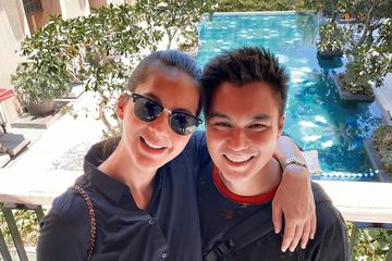 Paula Verhoeven dan Baim Wong