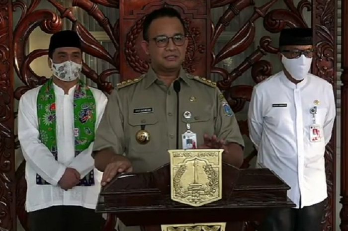 Gubernur DKI Jakarta, Anies Baswedan menghimbau pemudik yang akan kembali ke Jakarta harus membuat SIKM.