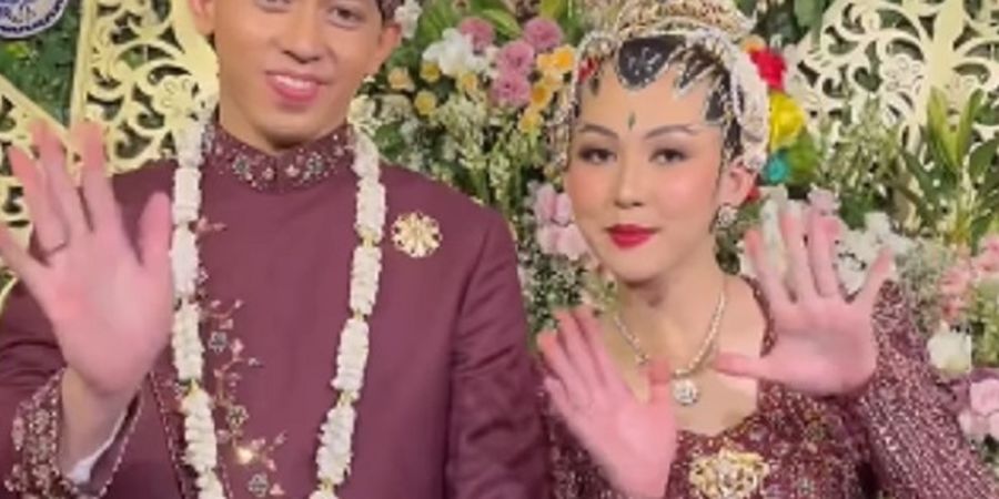 Resmi Menikah dengan Muhammad Rian Ardianto, Kebaya Ribka Sugiarto Punya Detail Tak Biasa