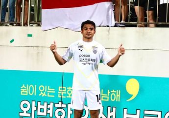 Asnawi Mangkualam Tersenyum Usai 'Ngolongin' Bek Ansan Greeners, Jeonnam Dragons Dekati Zona Promosi