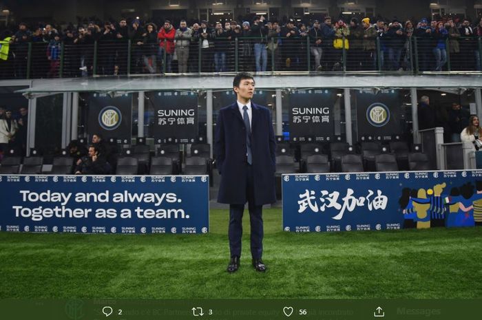 Presiden Inter Milan, Steven Zhang.