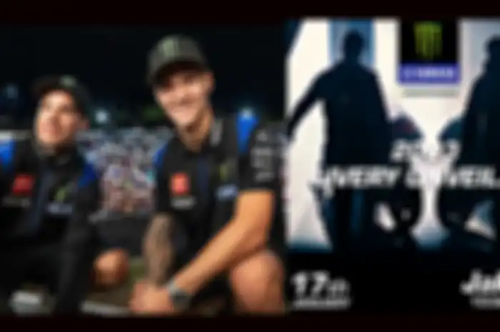 Franco Morbidelli dan Fabio Quartararo sudah jadi rekan setim sejak 2019, seberapa kenal akrab keduanya jelang launching skuat Monster Energy Yamaha MotoGP di Jakartan, Selasa (17/1/2023)