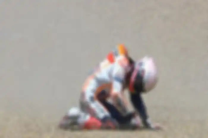 Sepanjang MotoGP 2023 Marc Marquez sudah tiga kali cium aspal alias kecelakaan dan terancam gagal juara dunia.